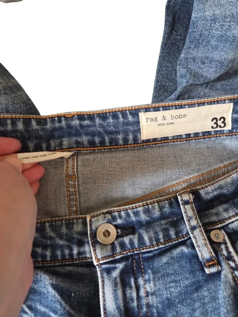Image for Jeans Évasé taille haute Casey