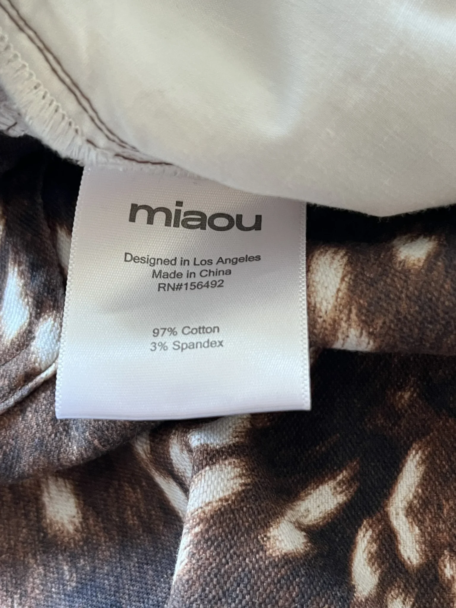 Image for MIAOU trousers