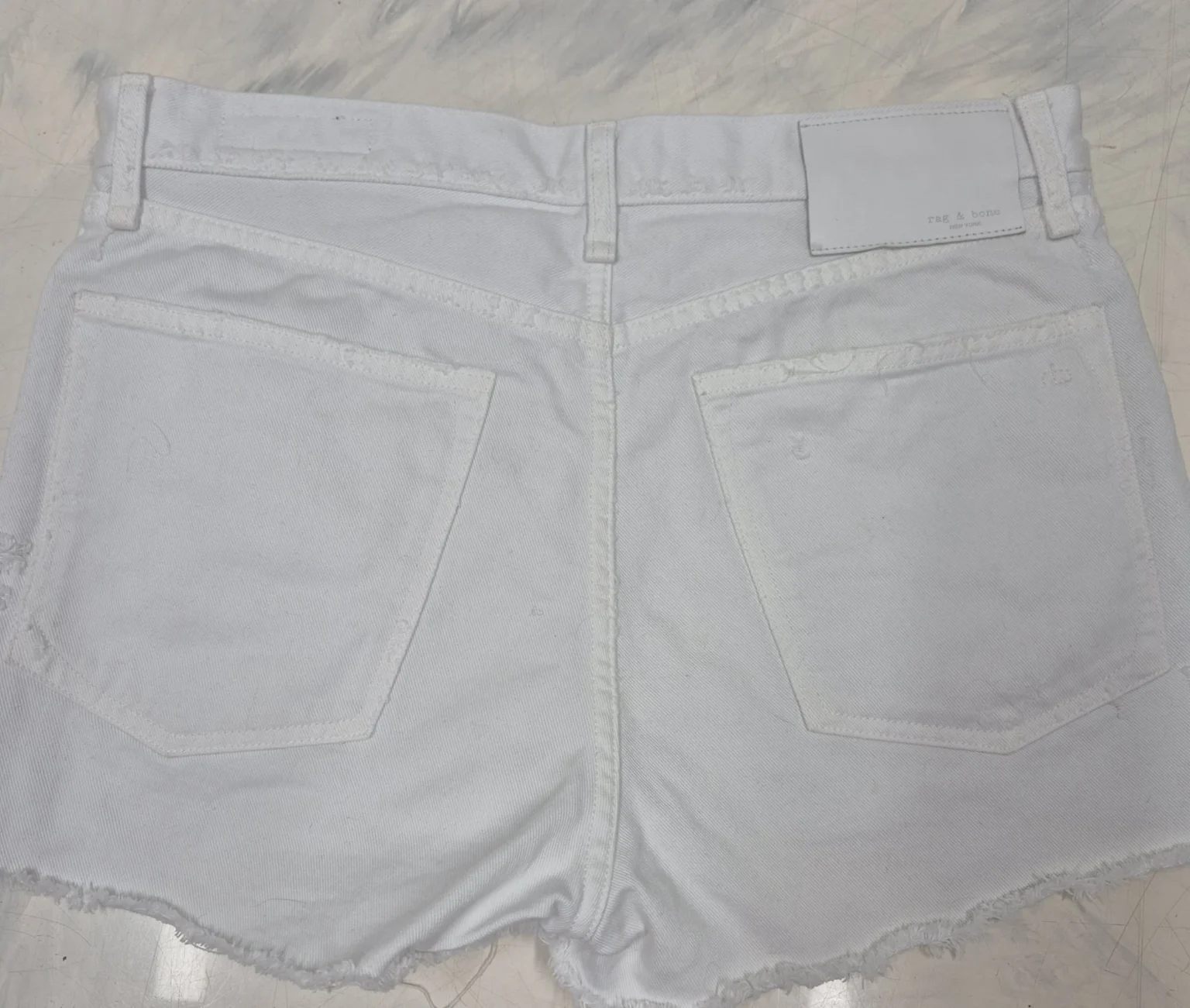 Image for Short jeans blanc Rag & Bone