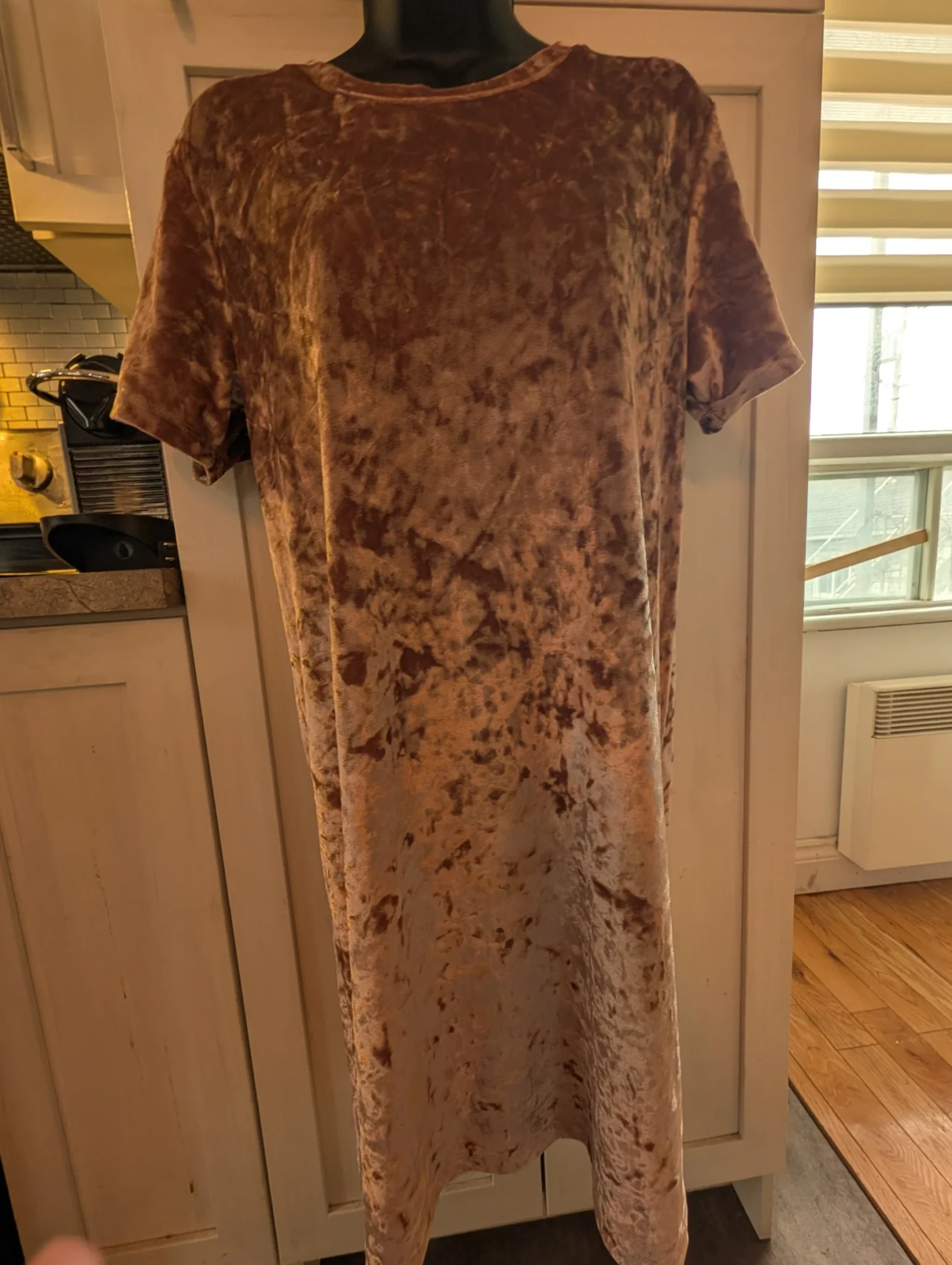 Featured image for Robe en ratine de velours
