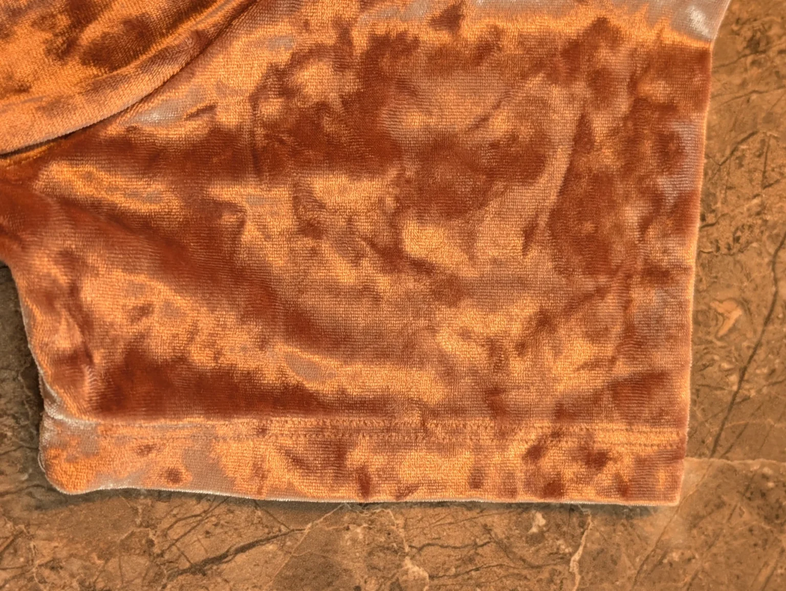 Image for Robe en ratine de velours