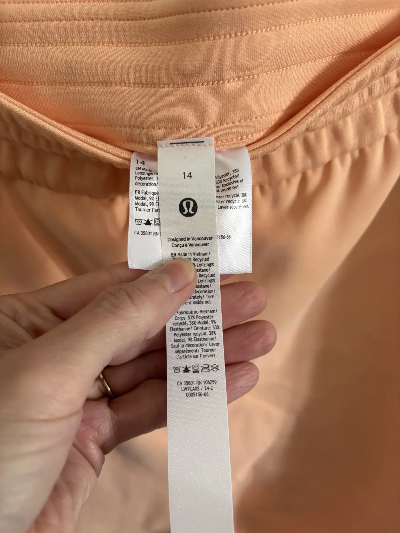 Image for Lululemon Softstreme shorts