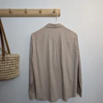 Thumbnail for 🤎 Chemise beige Uniqlo