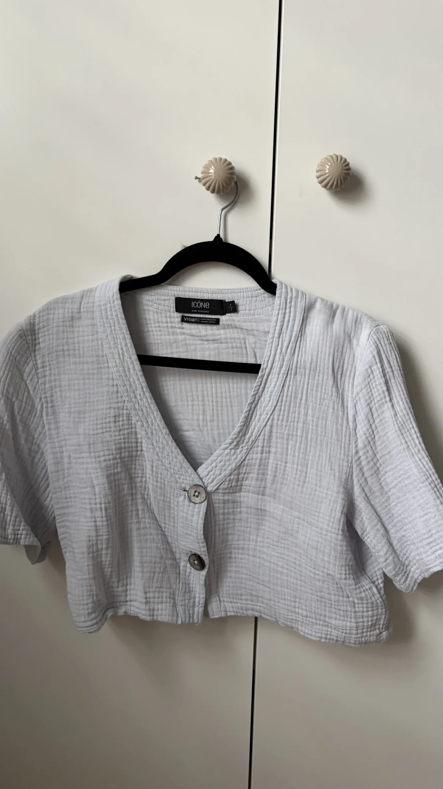 Chemise crop gaz Icone seconde main