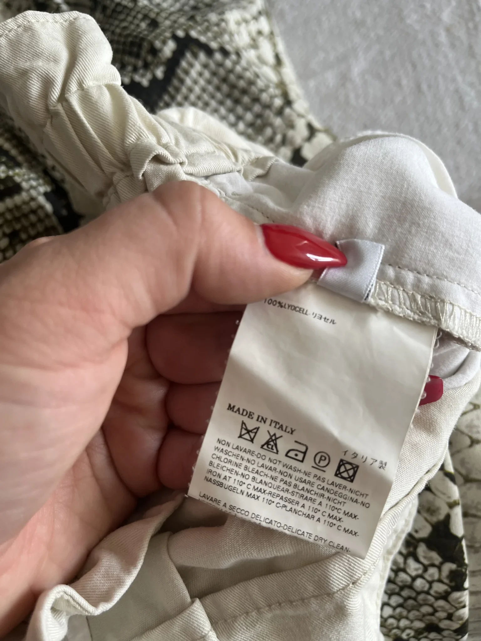 Image for Maison Martin Margiela MM6 skirt beige size 40