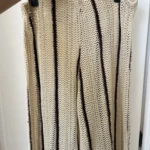 Thumbnail for H&M crochet trousers size M