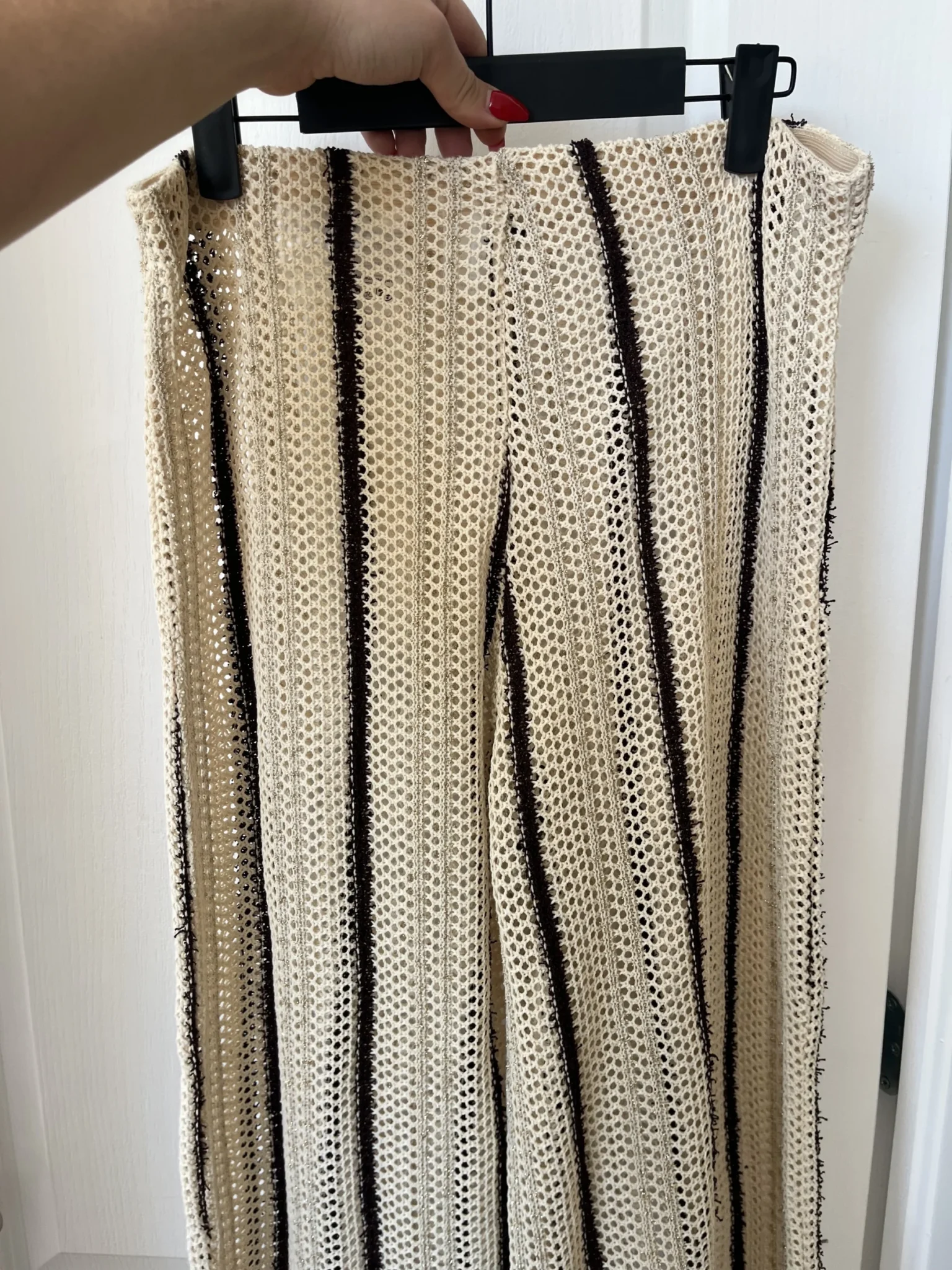 Image for H&M crochet trousers size M