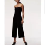 Thumbnail for Combinaison Babaton Aritzia Strapless Wide Leg