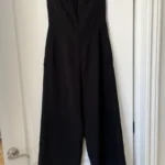 Thumbnail for Combinaison Babaton Aritzia Strapless Wide Leg