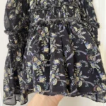 Thumbnail for The Kooples Sunrise silk floral top size 1 or M