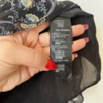 Thumbnail for The Kooples Sunrise silk floral top size 1 or M