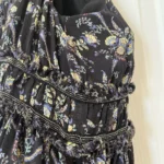 Thumbnail for The Kooples Sunrise silk floral top size 1 or M
