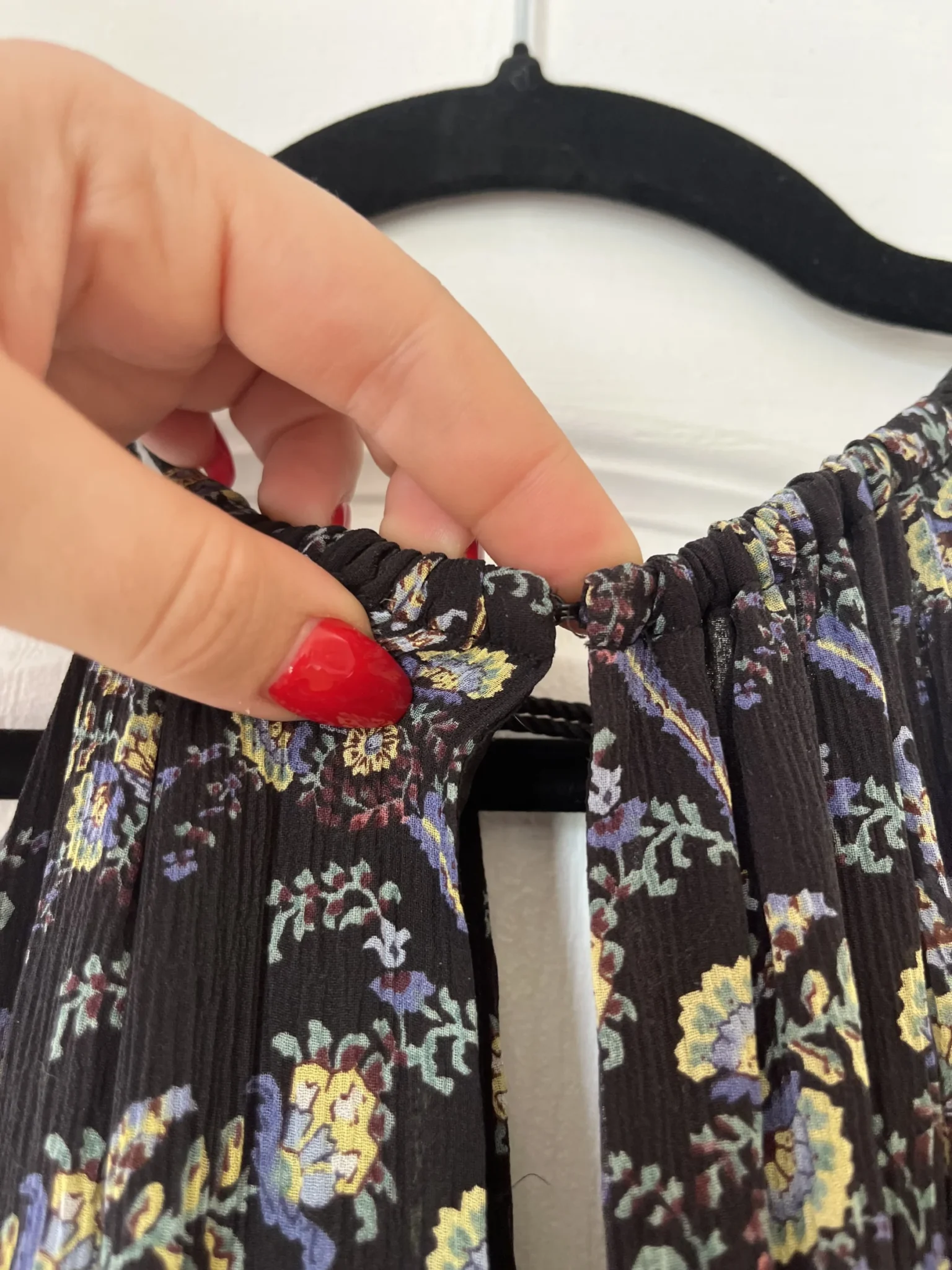 Image for The Kooples Sunrise silk floral top size 1 or M