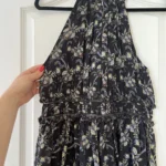 Thumbnail for The Kooples Sunrise silk floral top size 1 or M