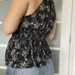 Thumbnail for The Kooples Sunrise silk floral top size 1 or M