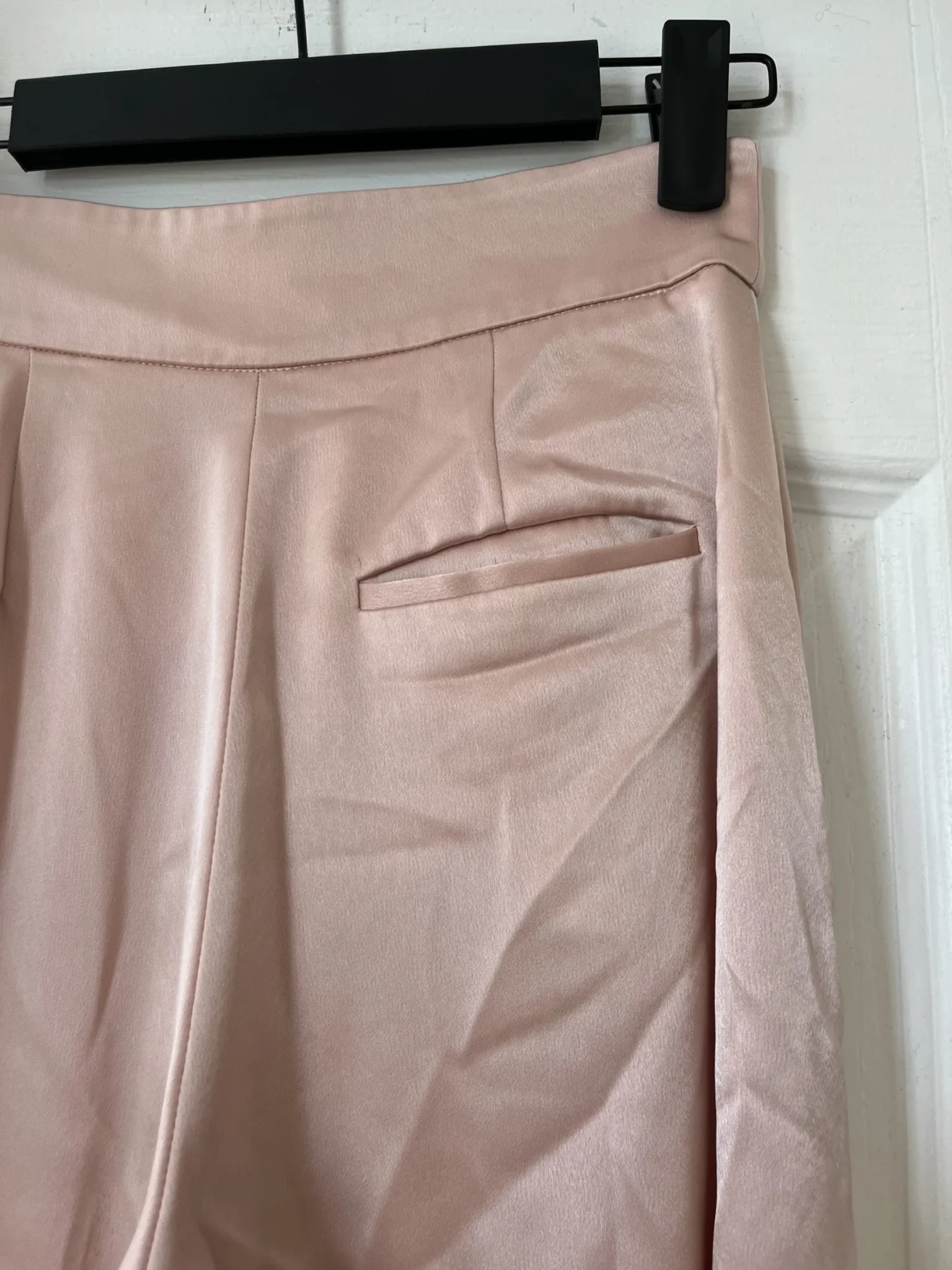 Image for Wilfred silk trousers size 00 pink and white