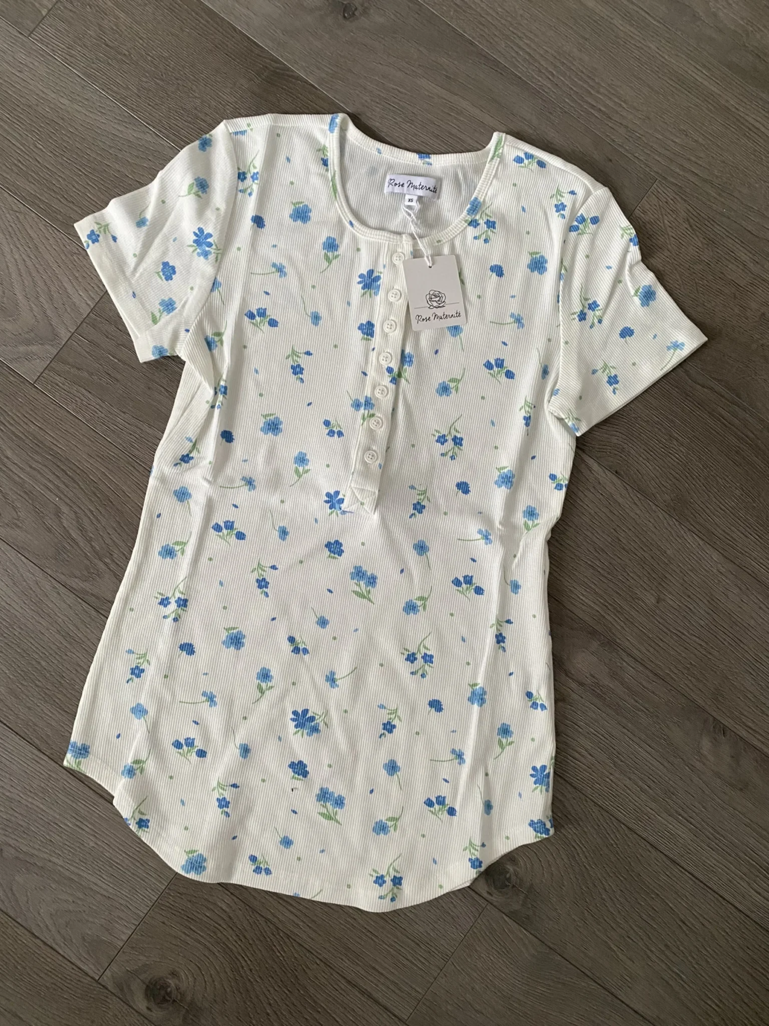 Featured image for Tshirt Rose Maternité