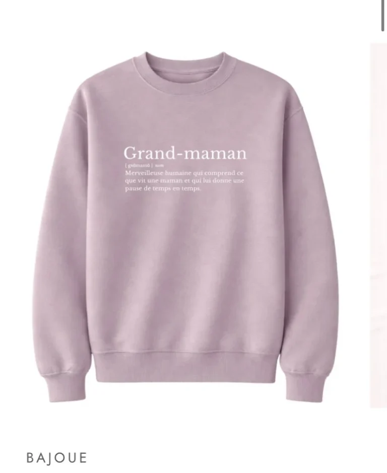 Featured image for Crewneck Bajoue - Grand-Maman