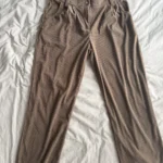 Featured thumbnail for Pantalon Halara brun côtelé