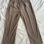 Thumbnail for Pantalon Halara brun côtelé