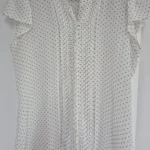 Featured thumbnail for Chemise à pois à manches courtes Tamari