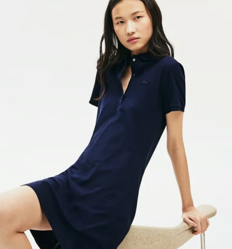 Image for Lacoste Robe Polo corail