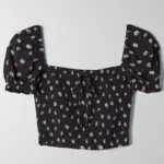 Featured thumbnail for 🌷blouse, floral cropped - Wilfred (Aritzia)