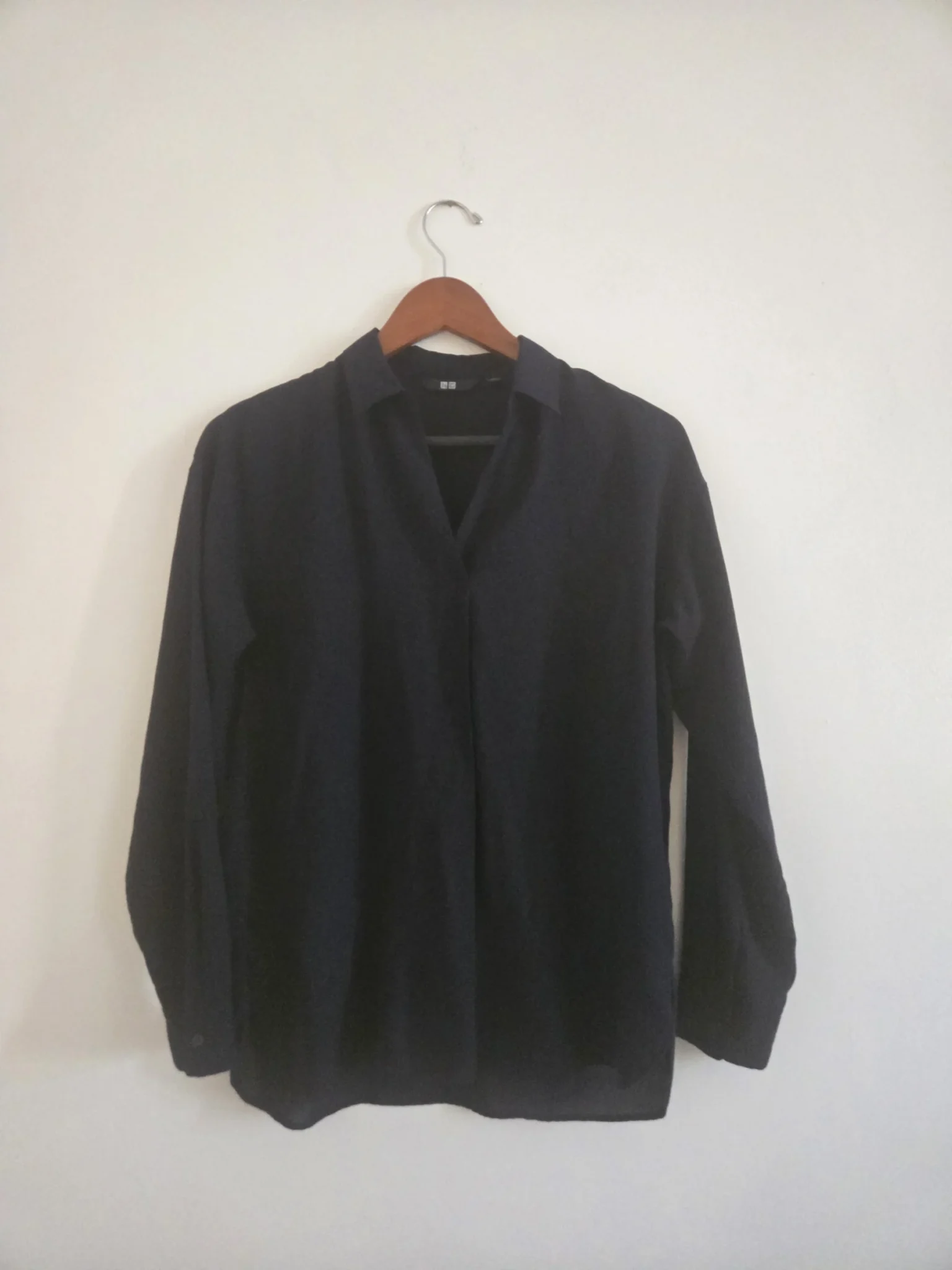 Featured image for New Uniqlo navy blouse
