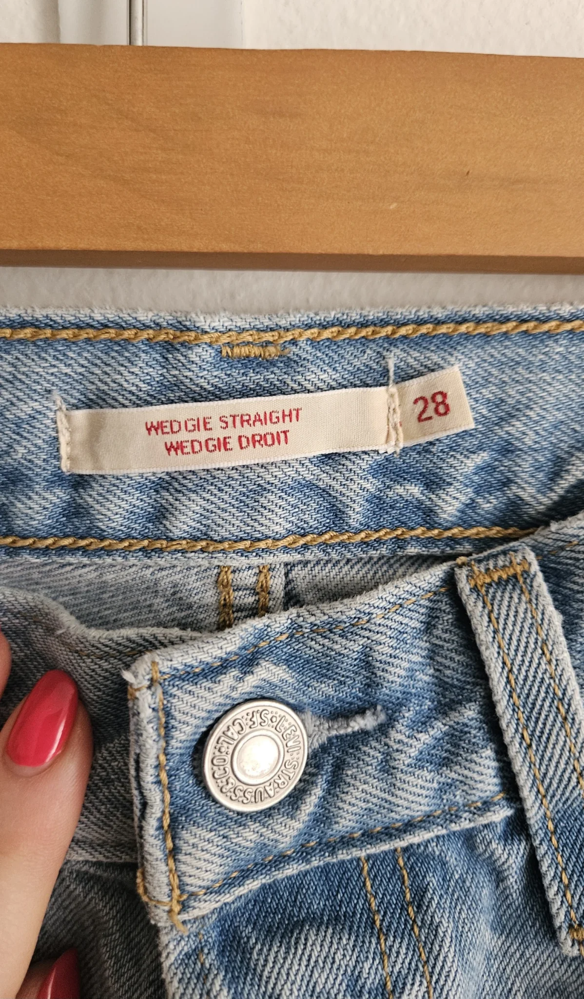 Image for 🌷Jeans wedgie straight - Levi's