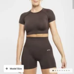 Featured thumbnail for Ensemble de sport AYBL Empower Seamless - Crop top et short