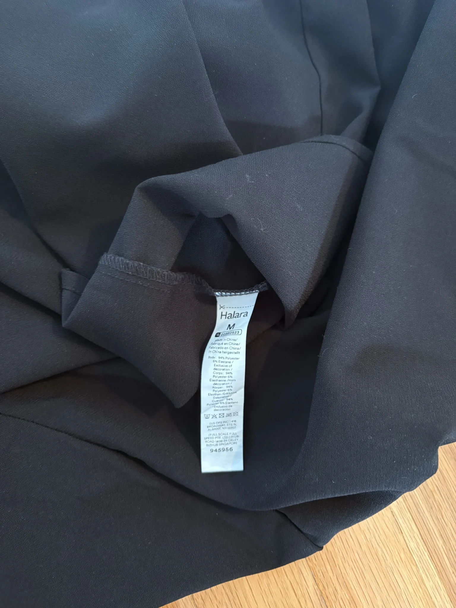 Image for Black blouse M