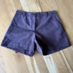 Featured thumbnail for Short en velours burgundy
