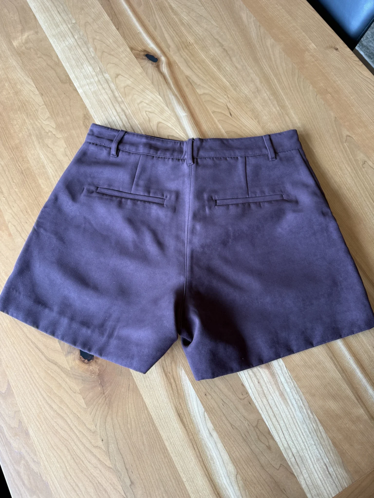 Image for Short en velours burgundy
