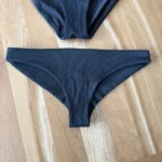 Thumbnail for Maillot de bain noir ribbed