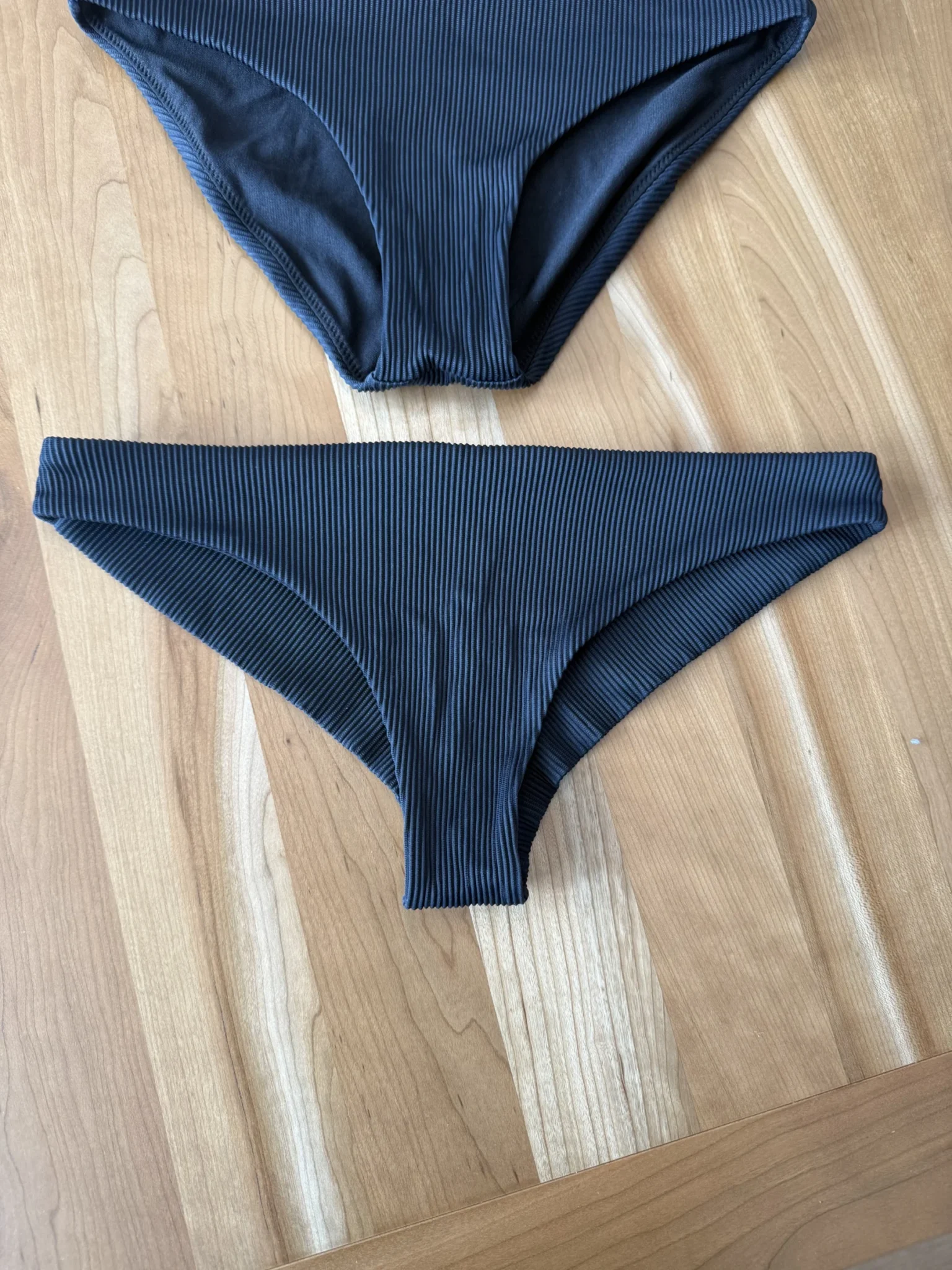 Image for Maillot de bain noir ribbed