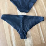 Thumbnail for Maillot de bain noir ribbed