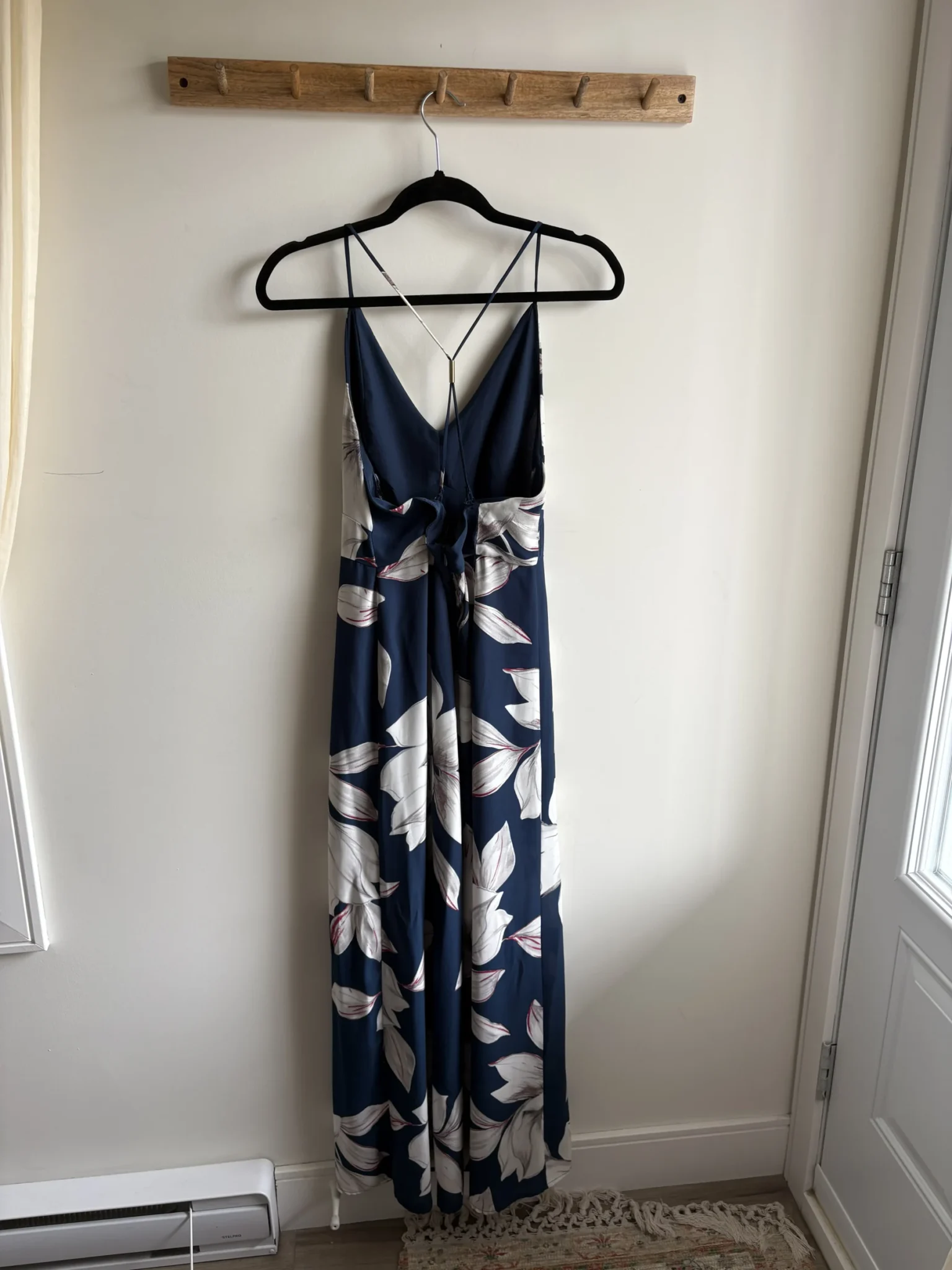 Image for Robe longue Dynamite à motif fleuri