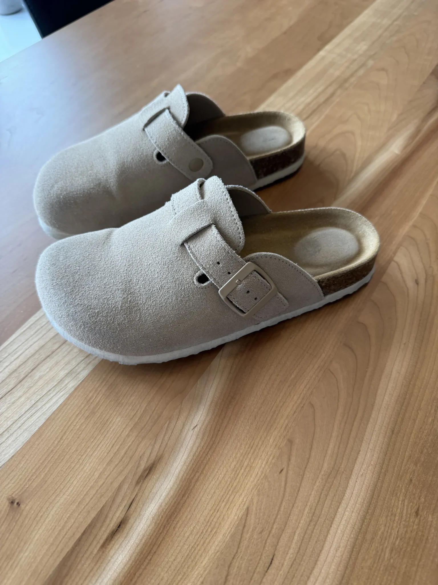 Featured image for Mûle beige pâle