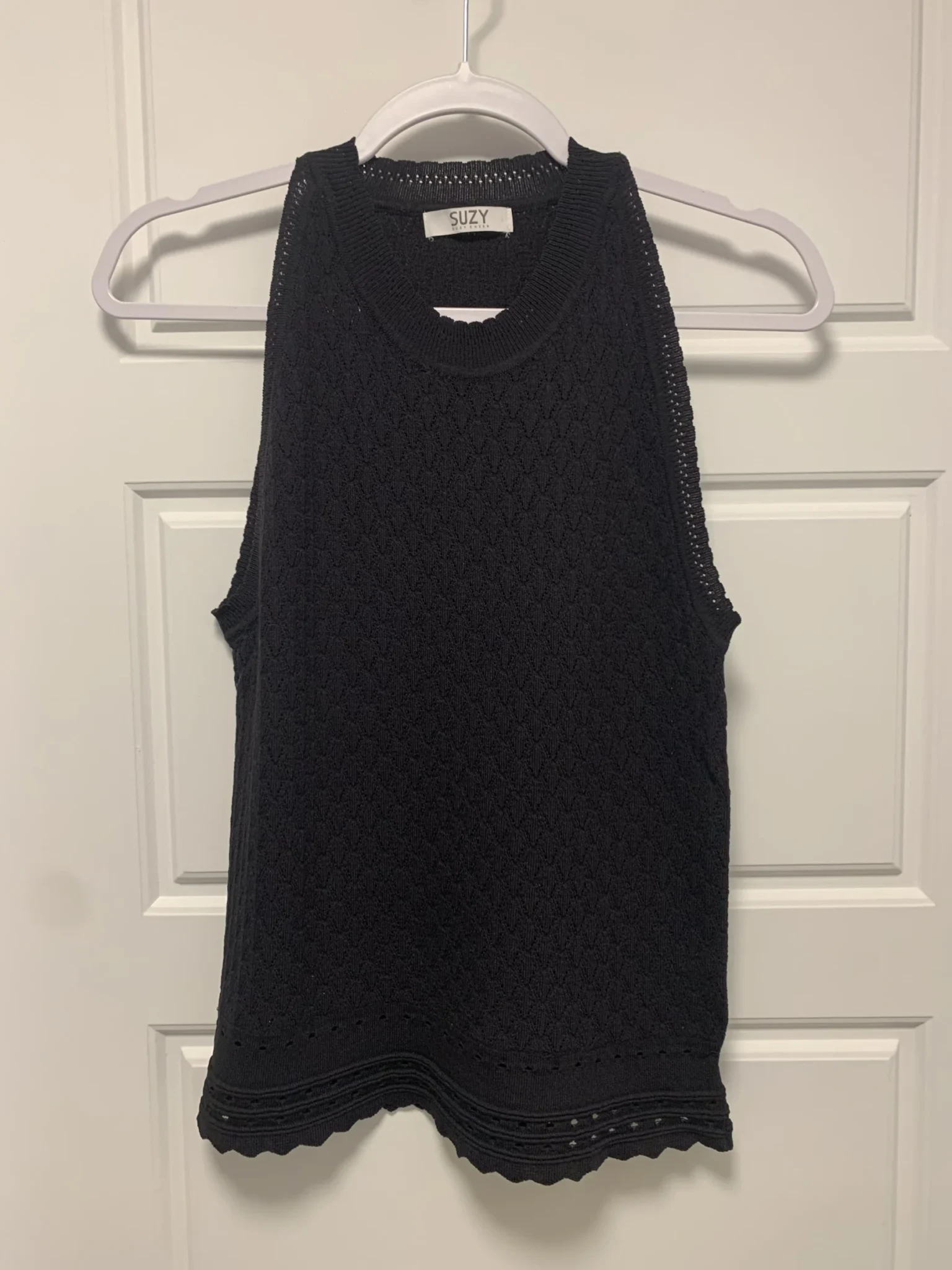 Featured image for Camisole effet dentelle