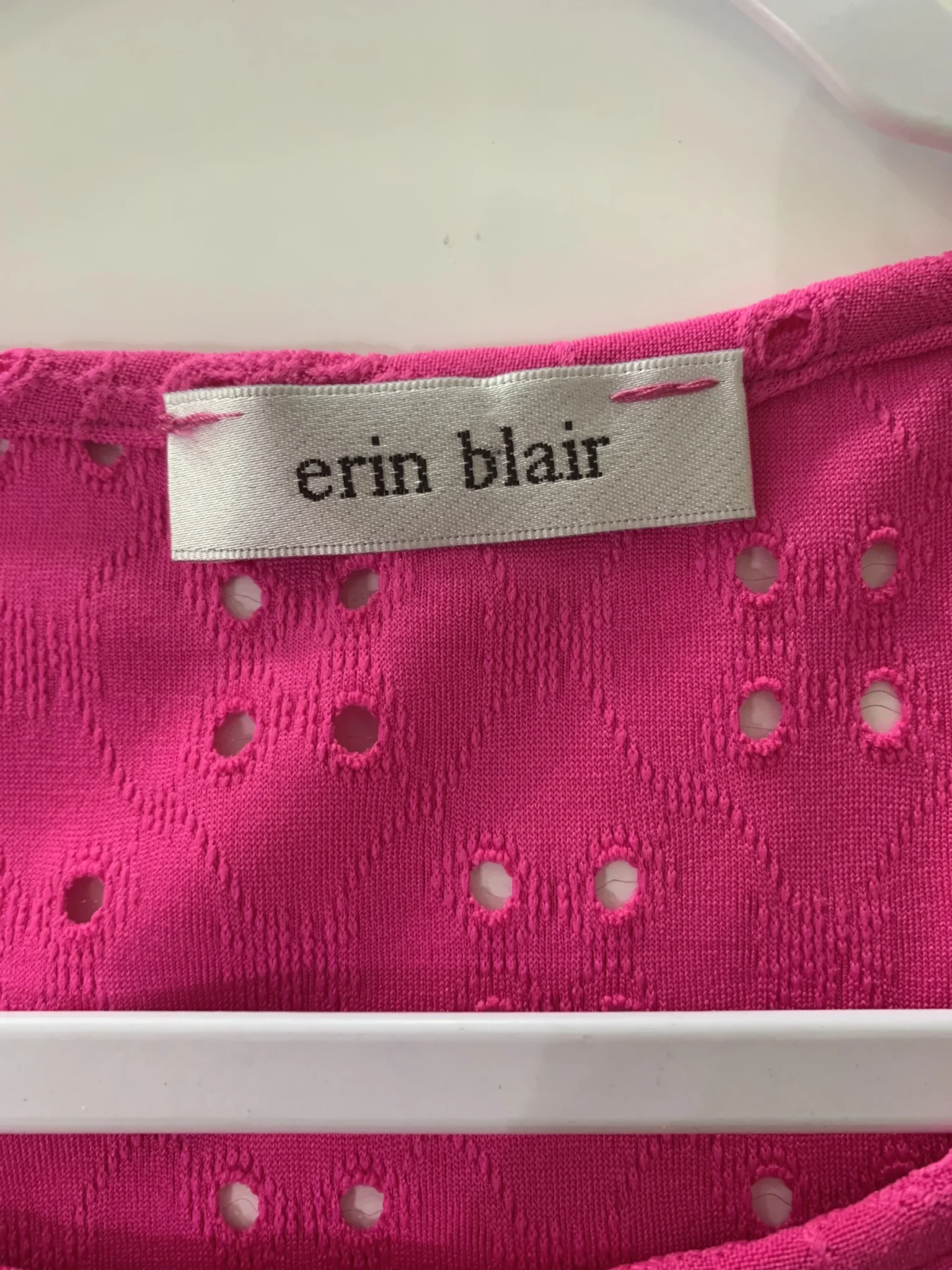 Image for Camisole effet broderie française