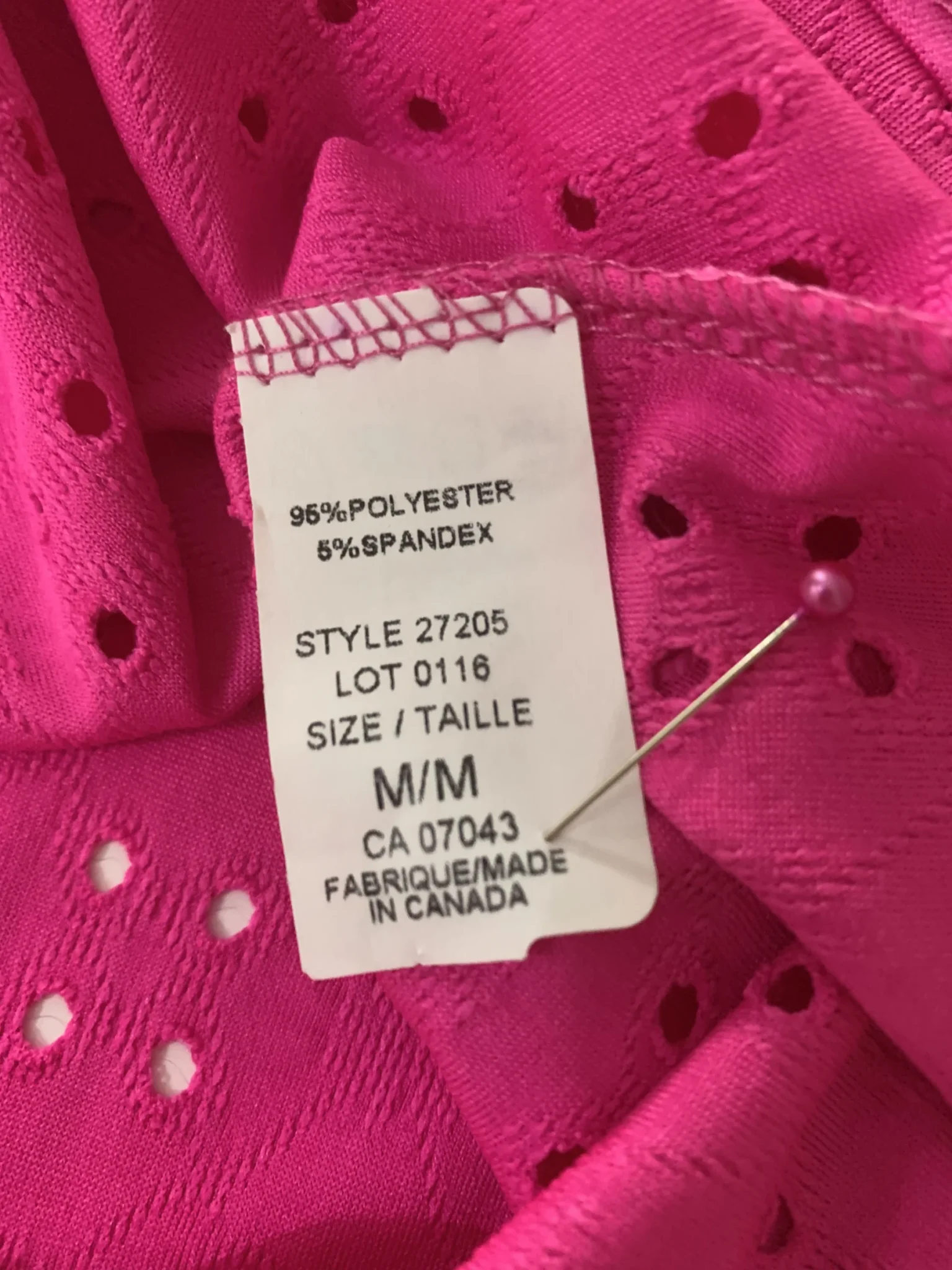 Image for Camisole effet broderie française