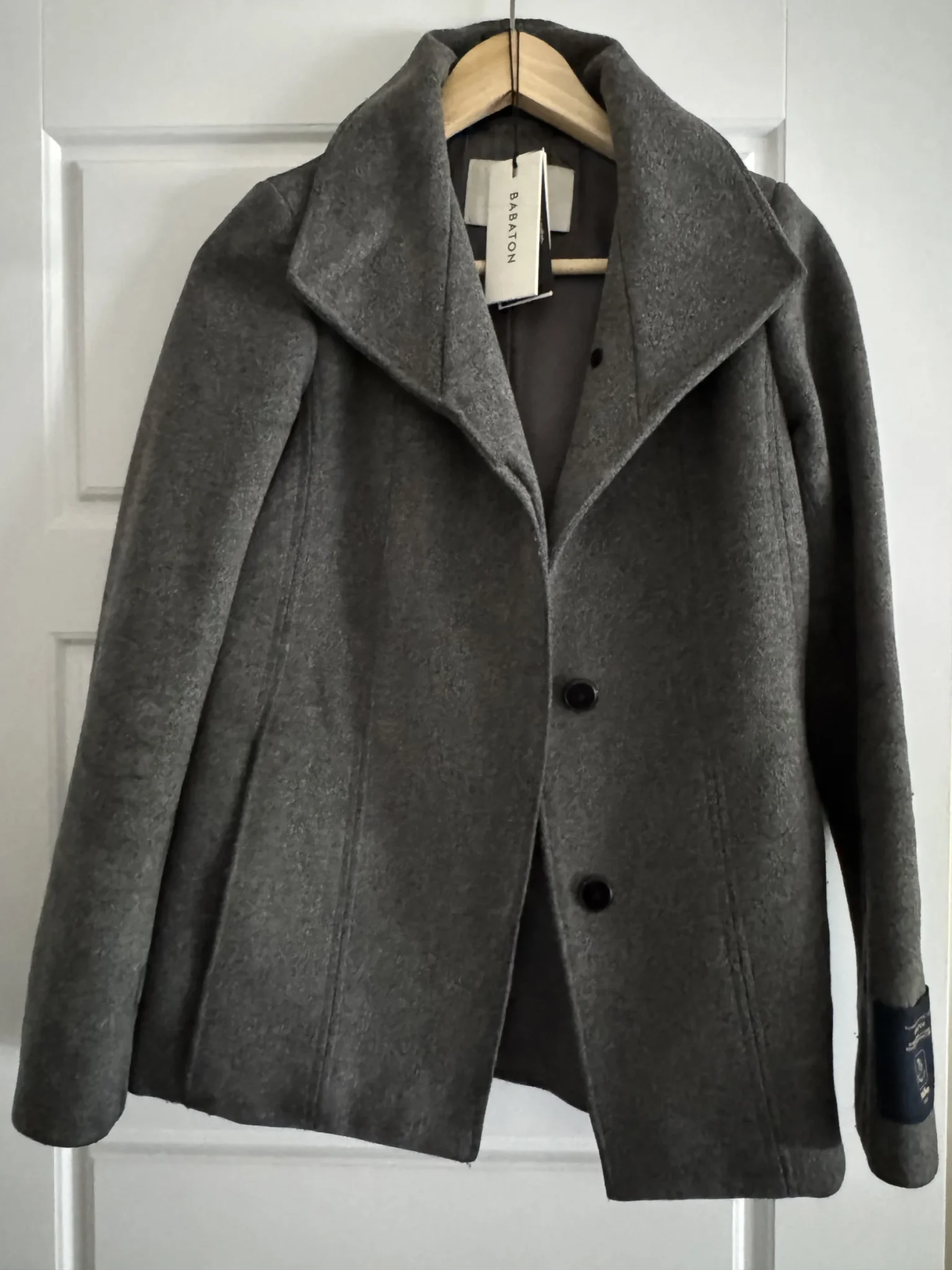 Featured image for Aritzia Grey Wool Coat