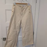 Featured thumbnail for Zara/Jeans à Jambe Large Sz 8
