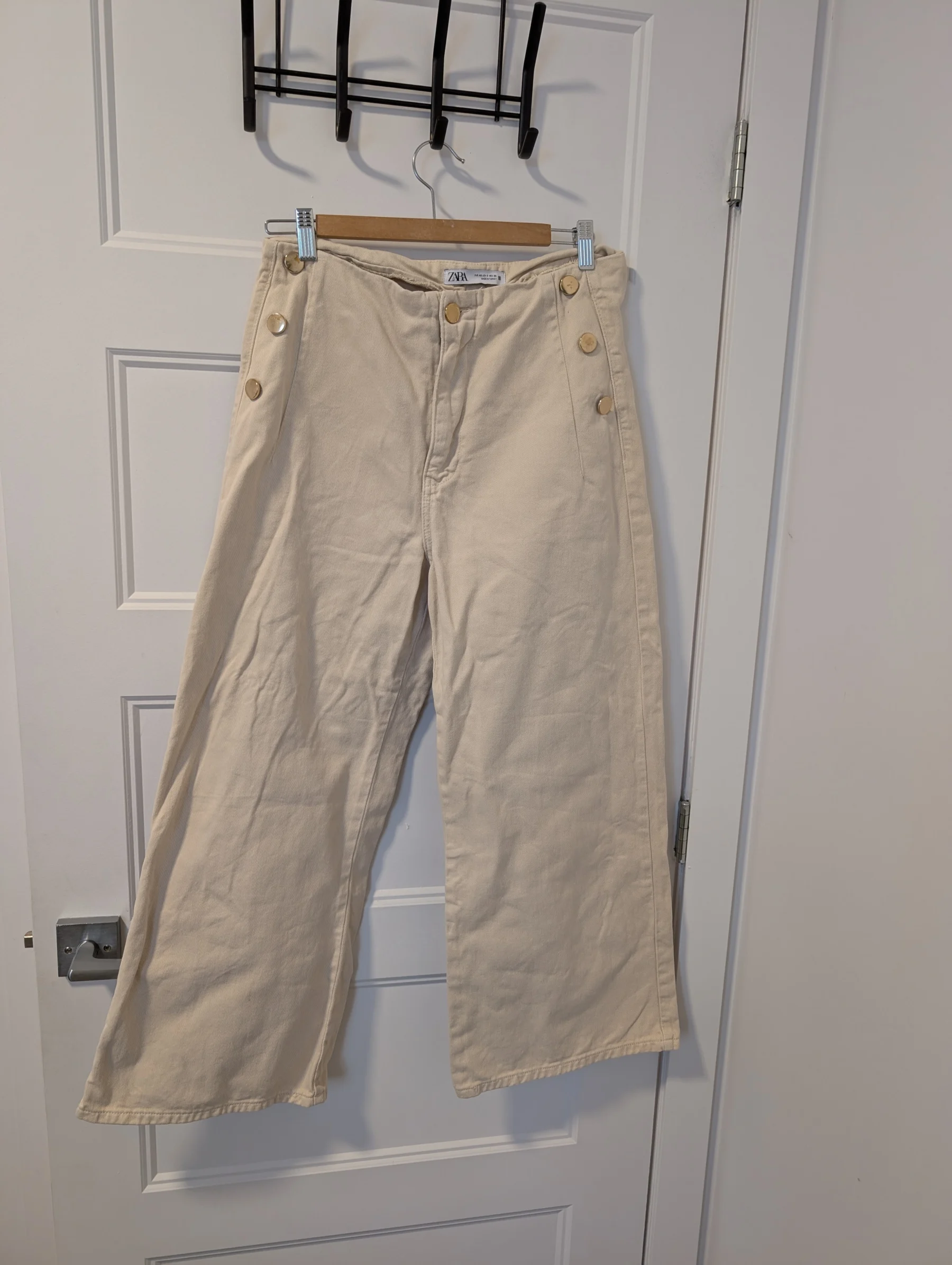 Zara/Jeans à Jambe Large Sz 8 Zara seconde main