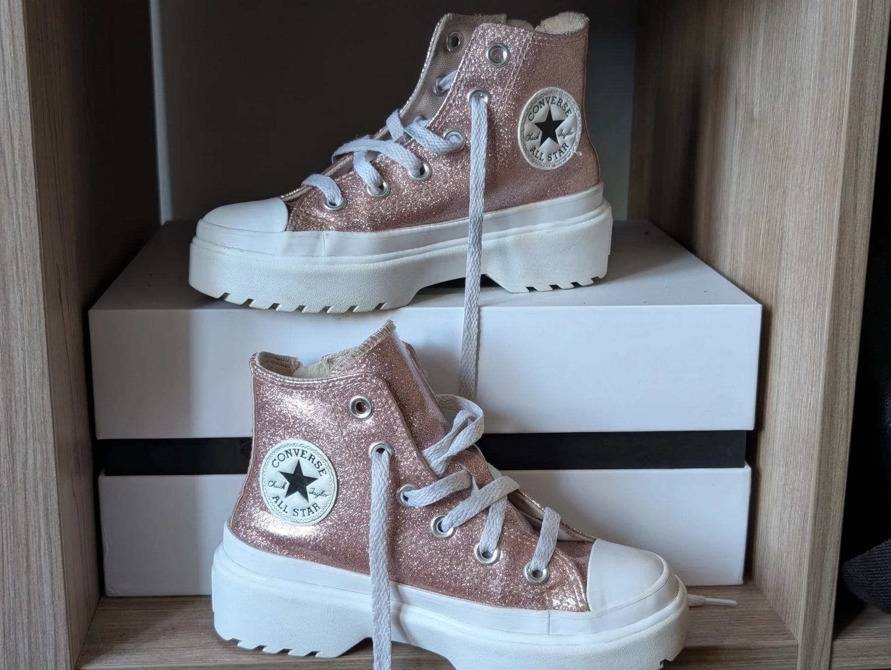 Converse semelle compensée enfant Converse seconde main