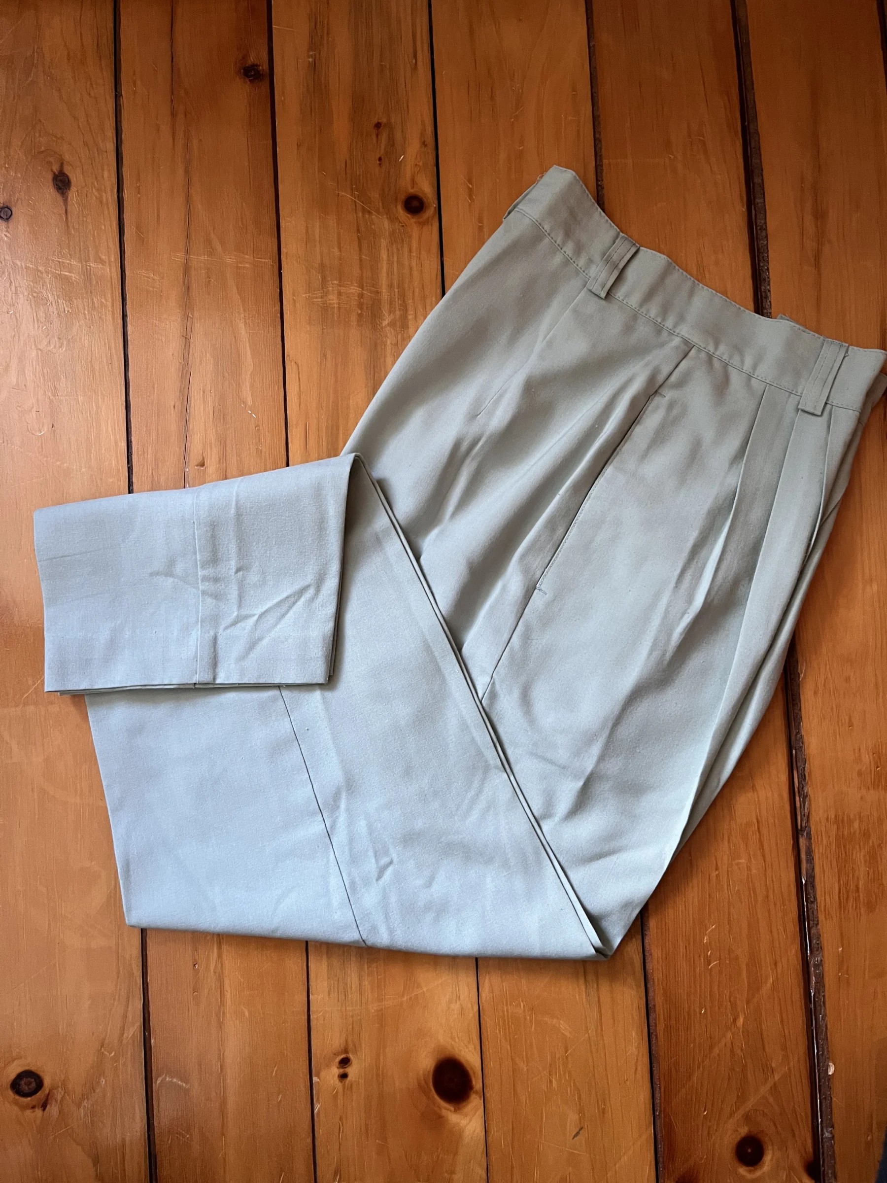 Pantalon vert vintage Vintage seconde main