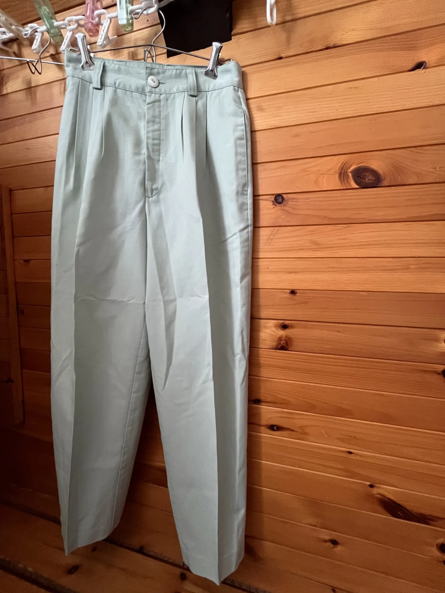 Image for Pantalon vert vintage