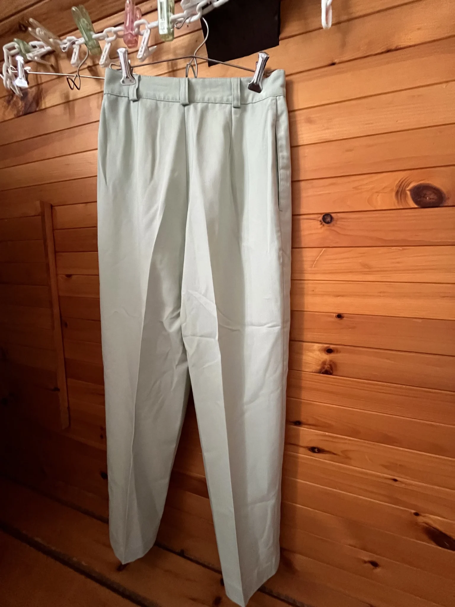 Image for Pantalon vert vintage
