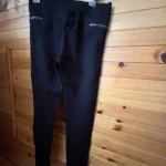 Thumbnail for Leggings noir avec zip décoratif