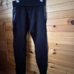 Thumbnail for Leggings avec bordure cuirette